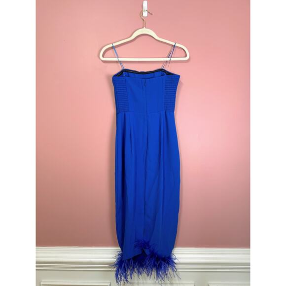 Amanda Uprichard X Revolve Simpson Dress in Cobalt Size Small - Picture 7 of 10
